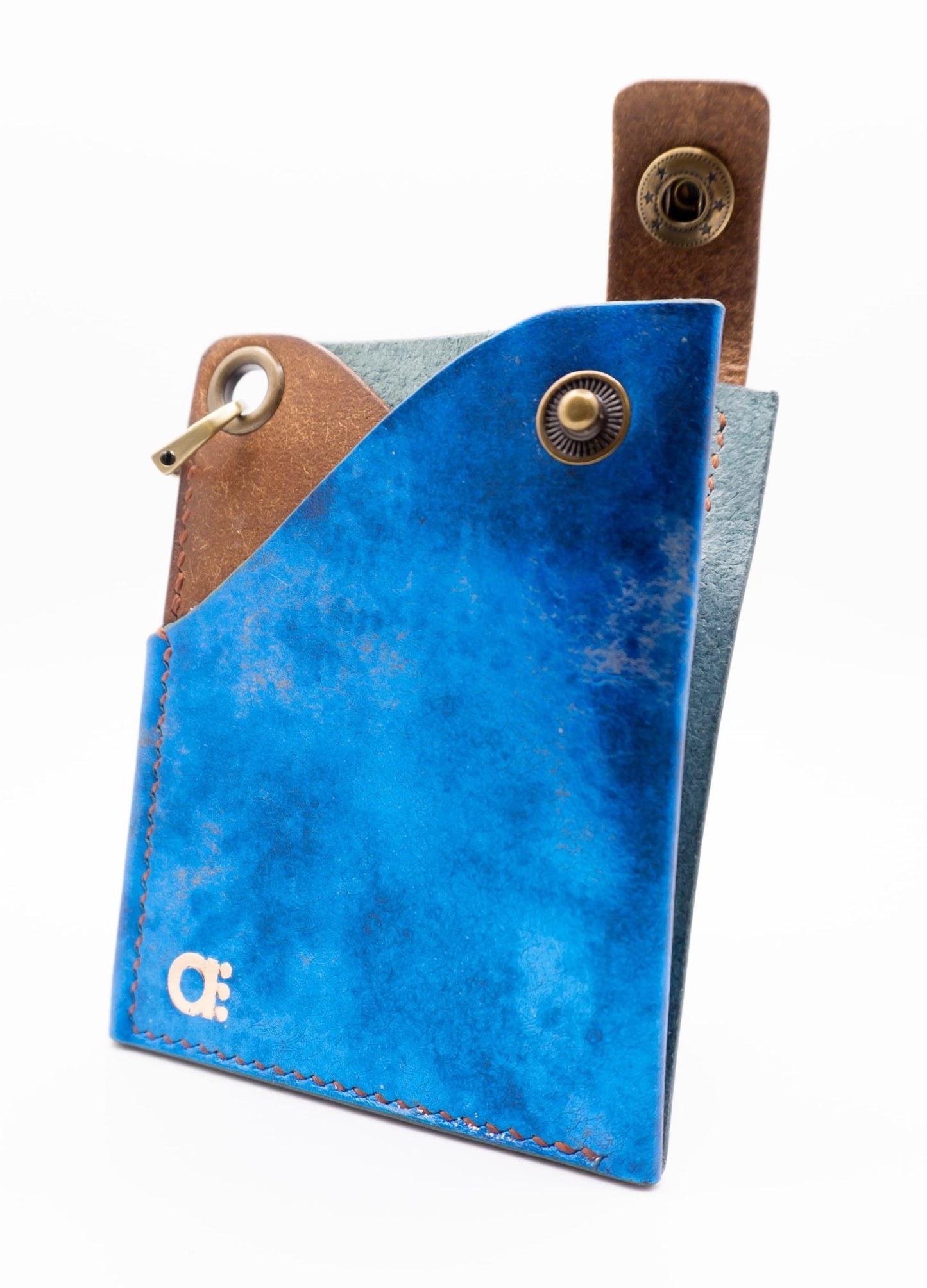 The Bisanzio 6.25: Minimalist Leather Card Holder | Handmade with Conceria Puccini Attilio, Badalassi Carlo & Conceria Walpier Leather - Atelier Evighet - Card Holder