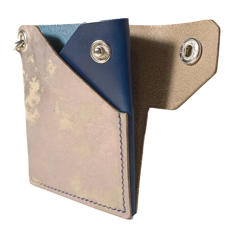 The K: Minimal Leather Card Holder Inspired By Korean Hanbok