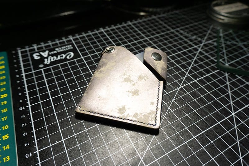 The K: Minimal Leather Card Holder Inspired By Korean Hanbok