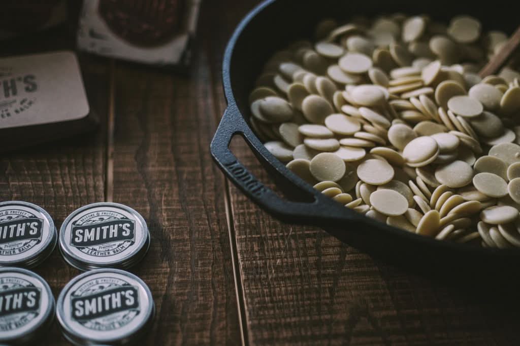 Smith's Leather Balm 1 Oz Tin with All Natural Ingredients