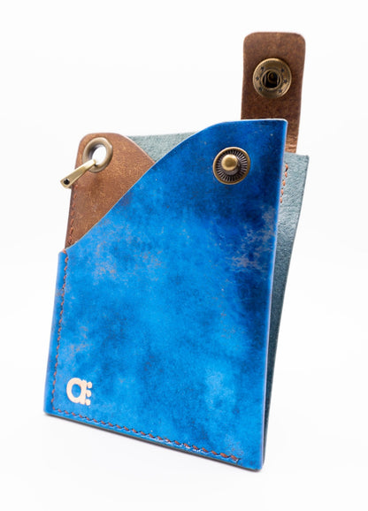 The Bisanzio 6.25: Minimalist Leather Card Holder | Handmade with Conceria Puccini Attilio, Badalassi Carlo & Conceria Walpier Leather - Atelier Evighet - Card Holder