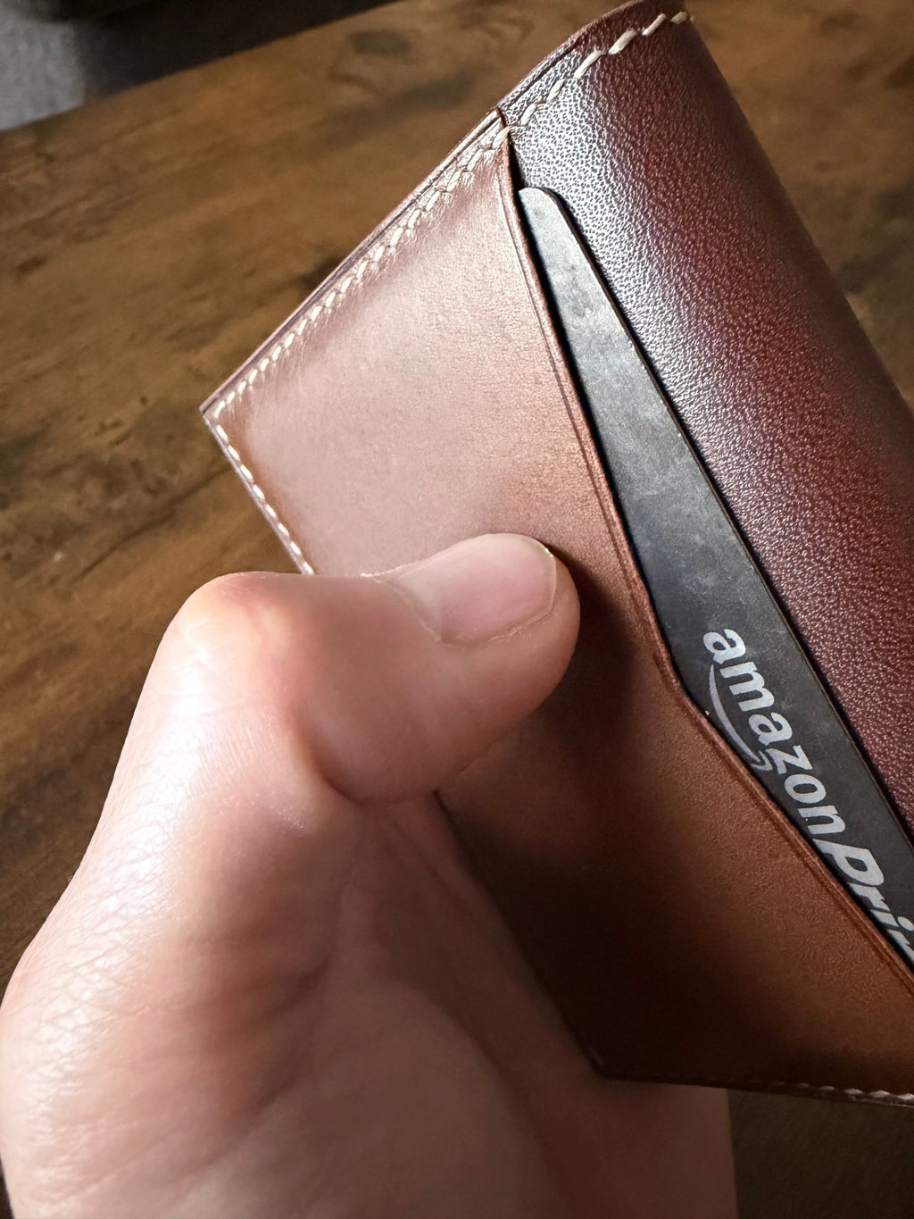 The Emrys: Slim Minimal Refined Leather Bifold Wallet - Atelier Evighet - Wallet