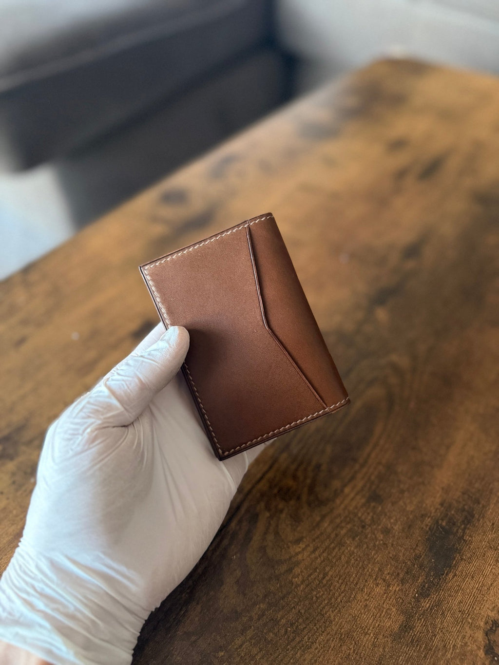 The Emrys: Slim Minimal Refined Leather Bifold Wallet - Atelier Evighet - Wallet