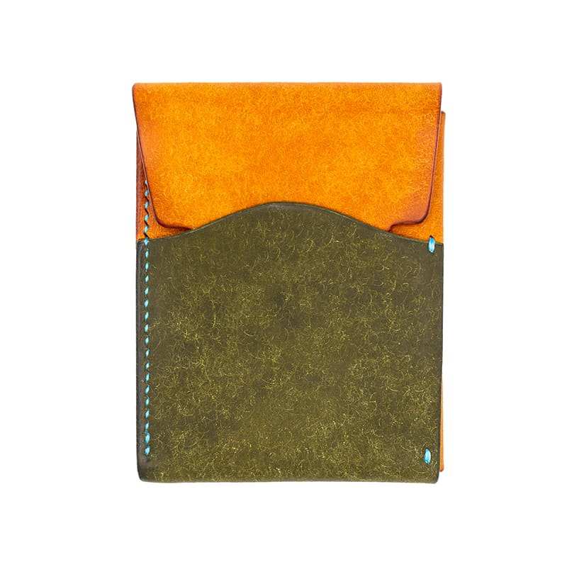 The Essential: Minimally Perfect EDC Leather Card Holder Front