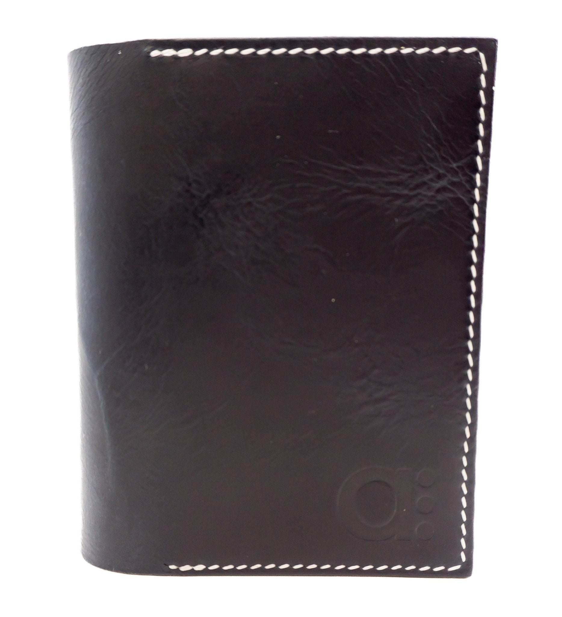 The Fold: Slim Minimal Leather Bifold Card Holder and Wallet