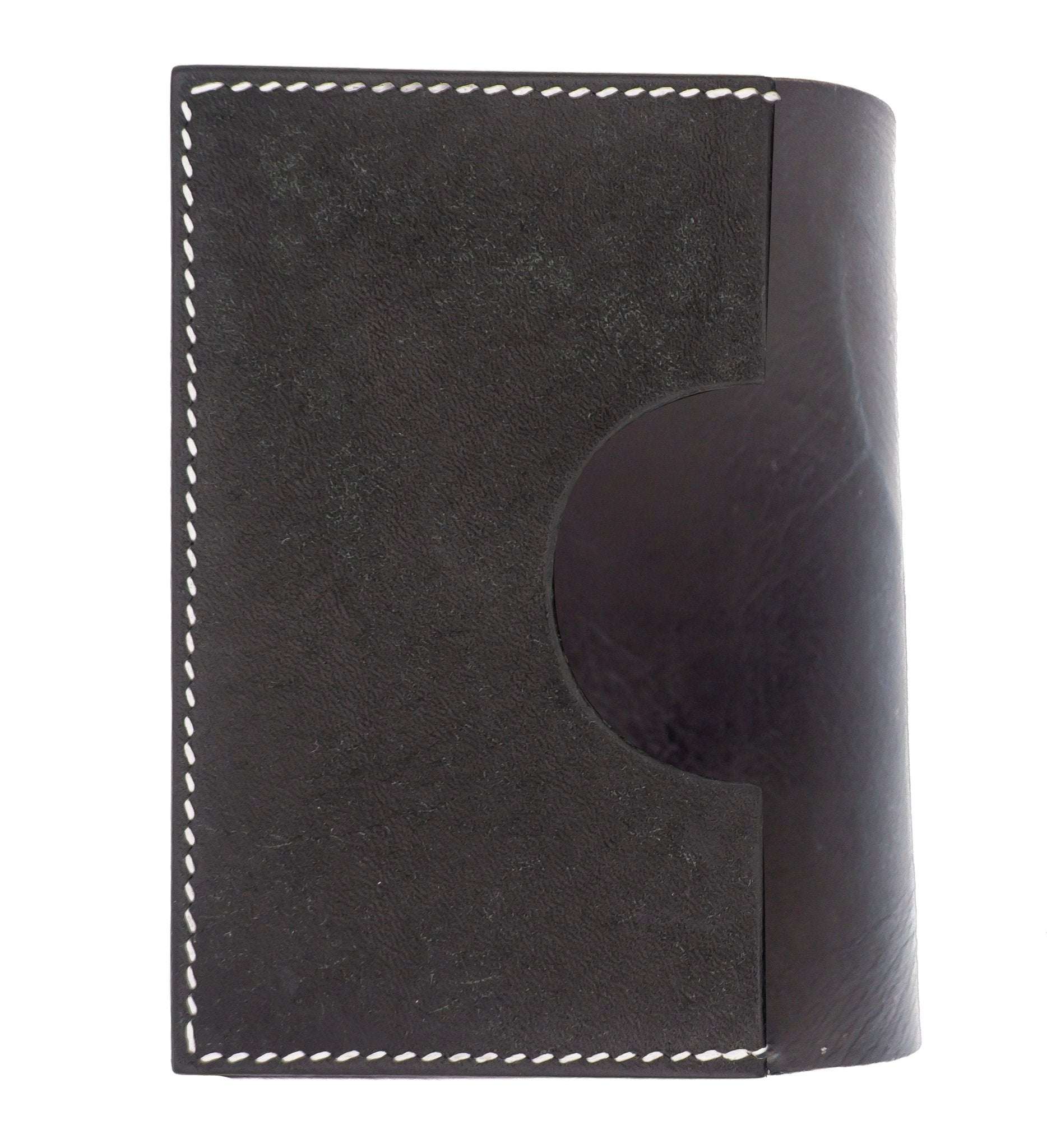 The Fold: Slim Minimal Leather Bifold Card Holder and Wallet