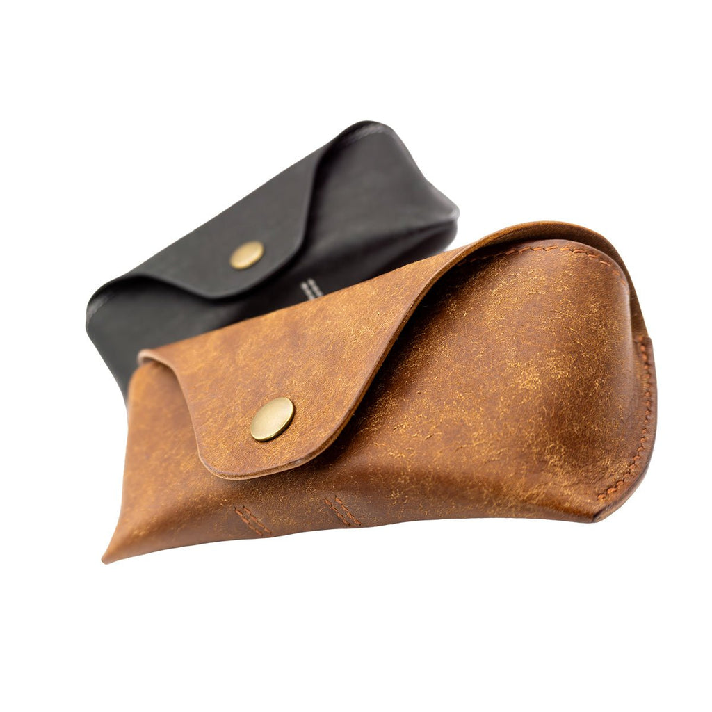 The Riley: Handmade Elegant Luxury Leather Glasses Case