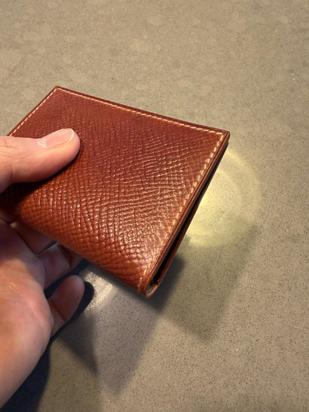 The Shell Buttero Emrys: Premium Slim Leather Bifold Wallet - Atelier Evighet - Wallet