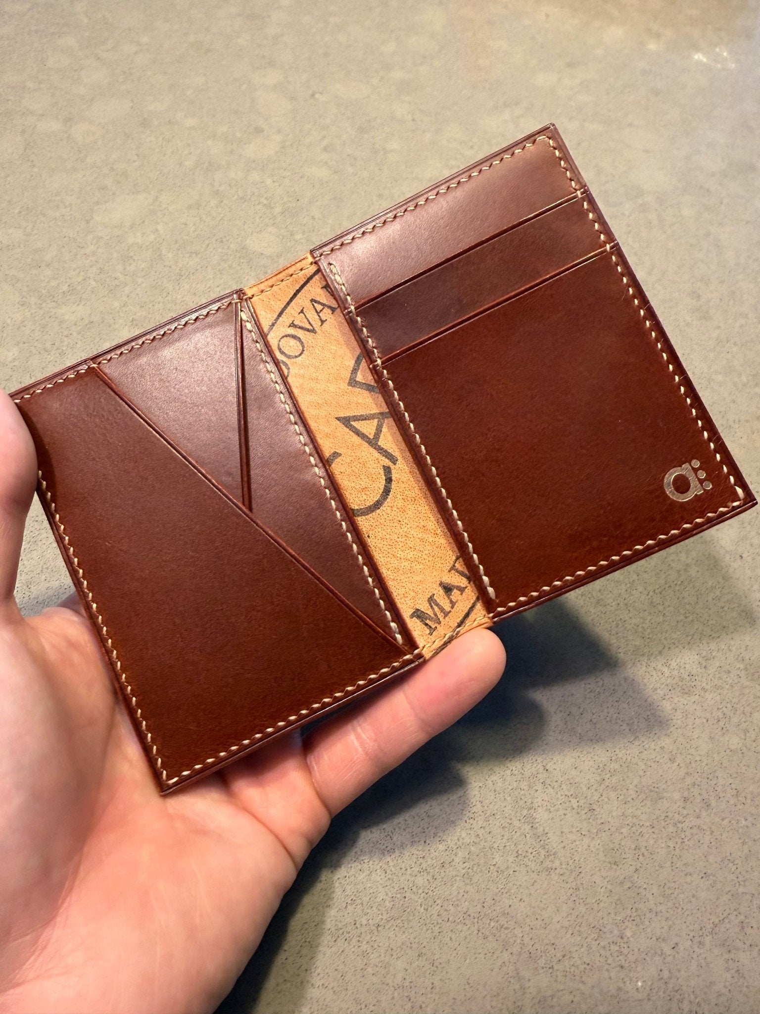 The Shell Buttero Emrys: Premium Slim Leather Bifold Wallet - Atelier Evighet - Wallet