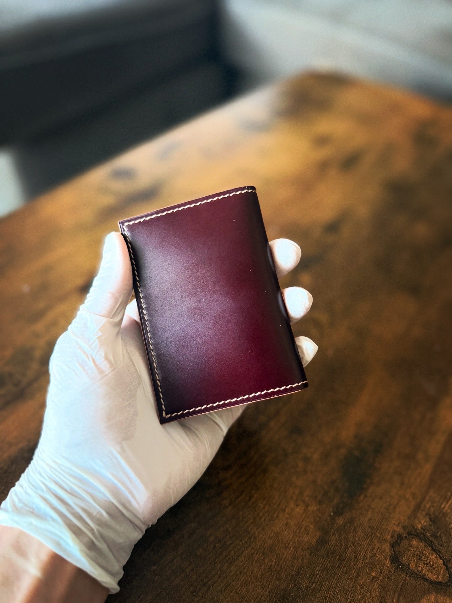 The Shell Buttero Emrys: Premium Slim Leather Bifold Wallet - Atelier Evighet - Wallet