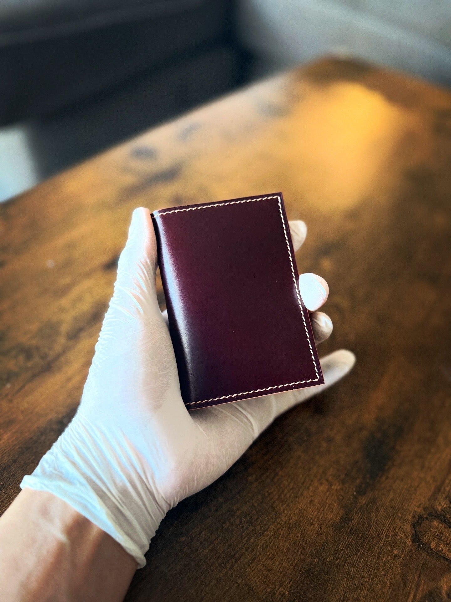 The Shell Buttero Emrys: Premium Slim Leather Bifold Wallet - Atelier Evighet - Wallet