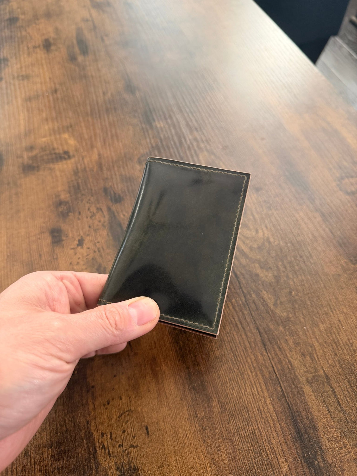 The Shell Dakota Emrys Bifold Wallet Ready-Made (Green) - Atelier Evighet - Wallet