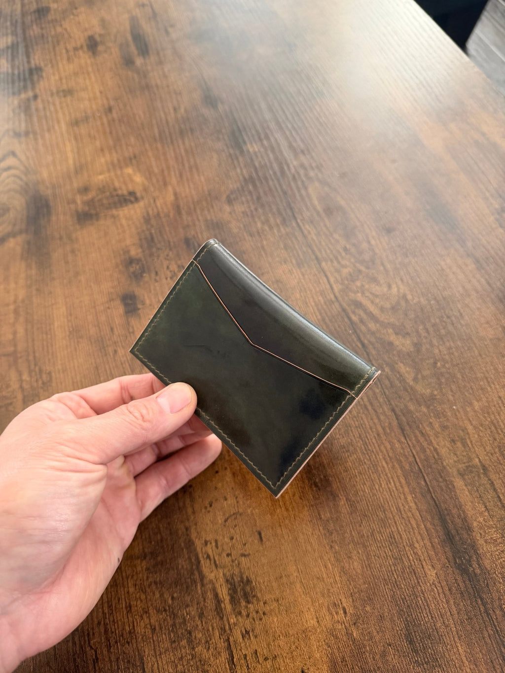 The Shell Dakota Emrys Bifold Wallet Ready-Made (Green) - Atelier Evighet - Wallet