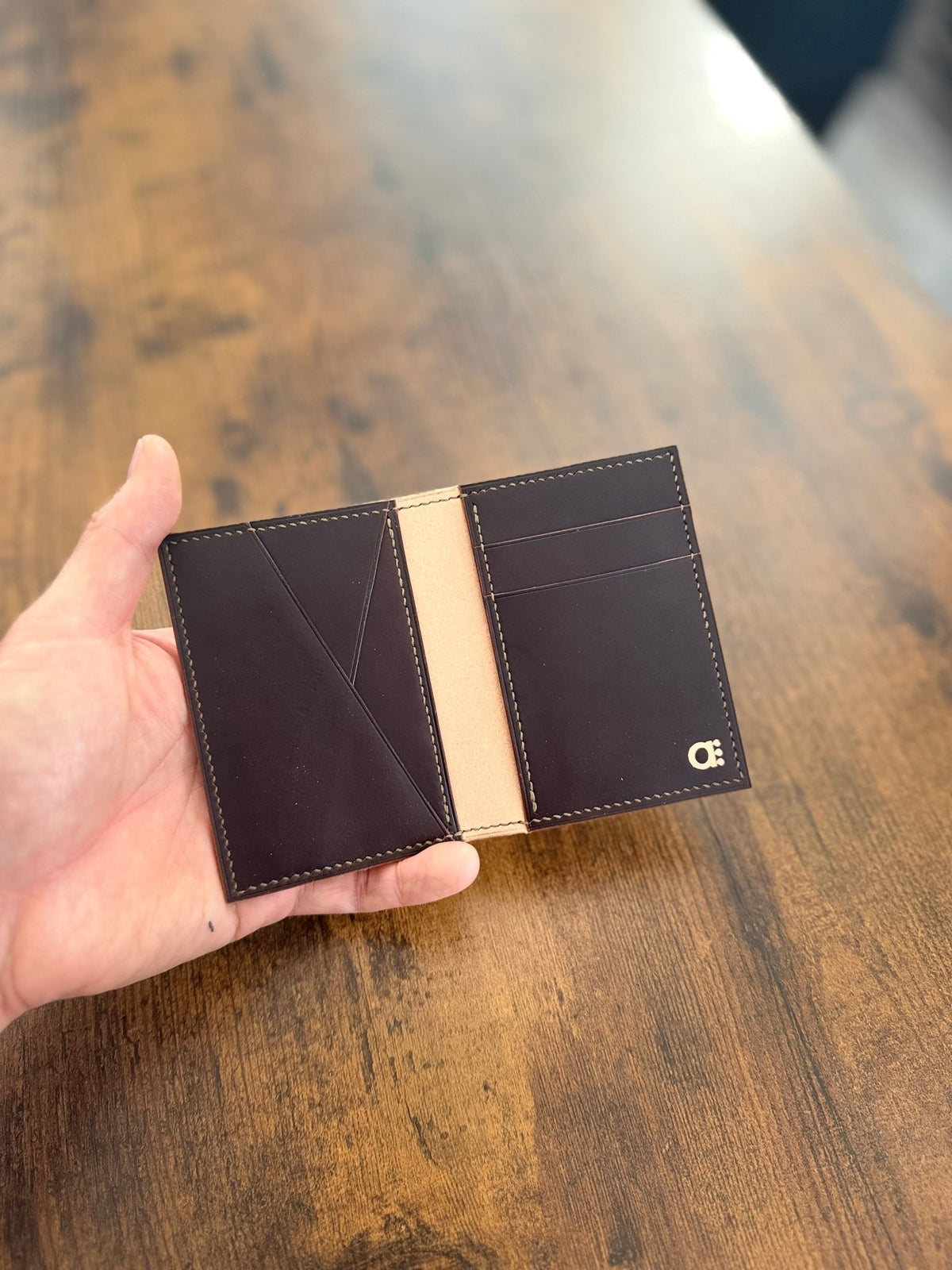 The Shell Dakota Emrys Bifold Wallet Ready-Made (Green) - Atelier Evighet - Wallet